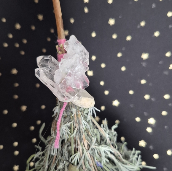 Handmade Other - LARGE 24" Lavender Besom Broom